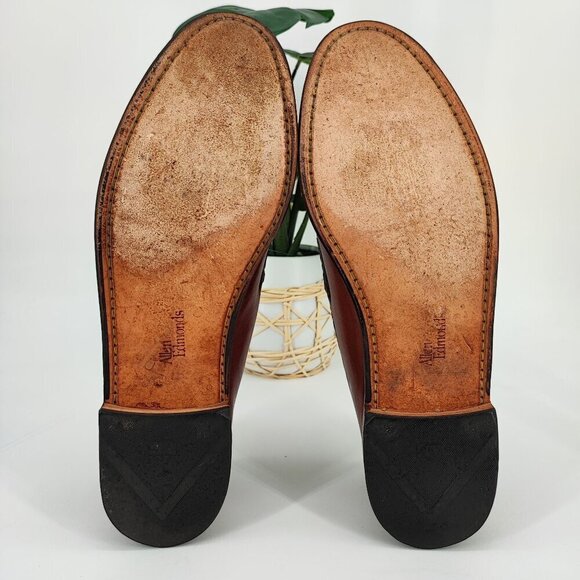Allen Edmonds Men’s Maxfield Tassel Loafer Brown Leather Size 11.5 B main image 3